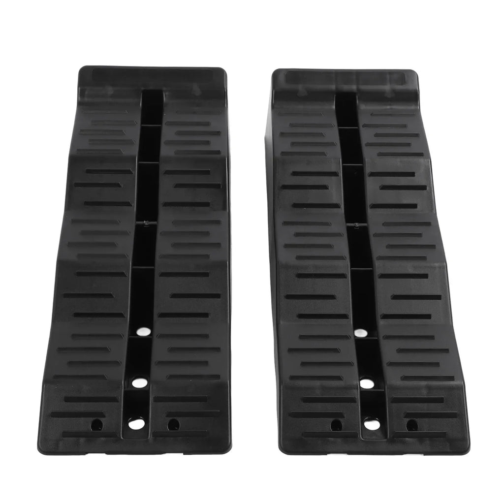 RV Leveling Ramps 11,000 LBS Wheel Chock & Leveler – 2 Pack RV Leveling Ramps Qme