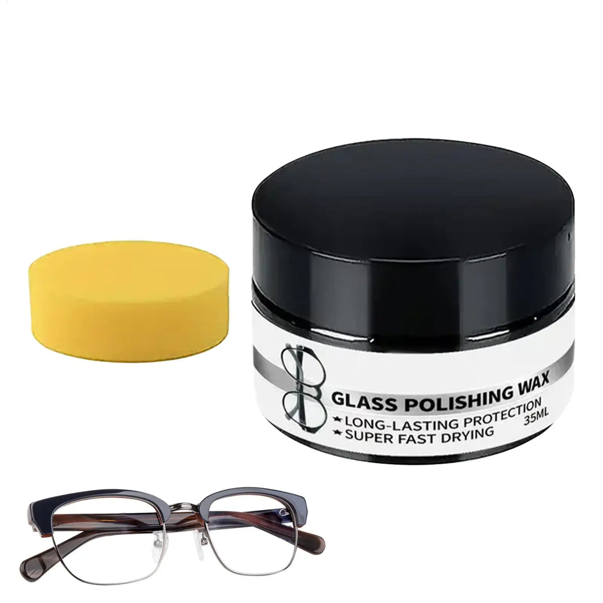 Eyeglass & Screen Scratch Remover Polish Kit | Multi-Surface Lens Polish Kit Qme