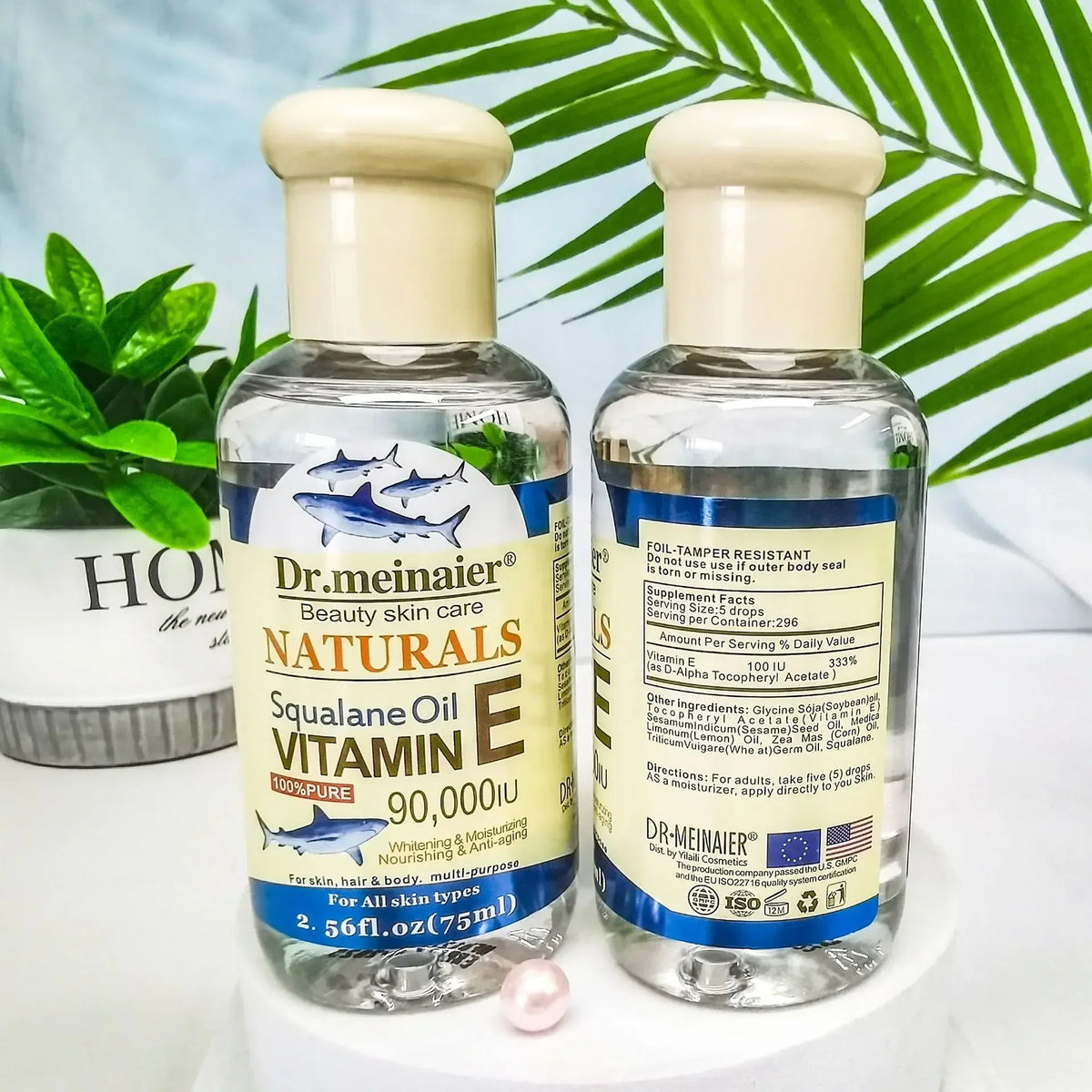 Vitamin E Face Essence Oil – Brightening & Pore-Minimizing | Qme Facial Essence Oil Qme