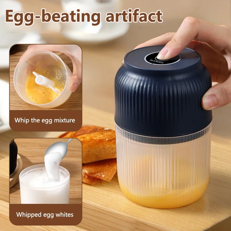 Mini Electric Garlic Crusher – USB Rechargeable Chopper Electric Food Chopper Qst