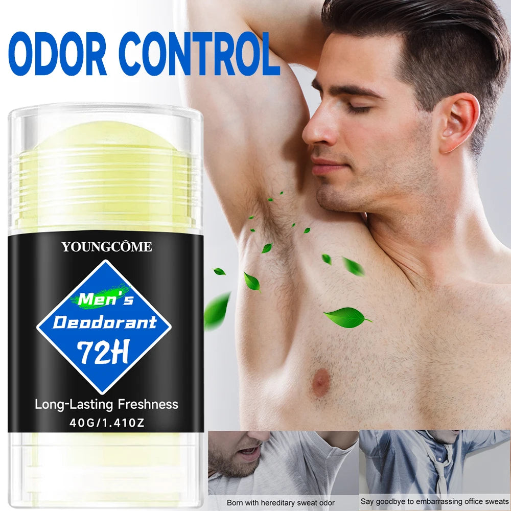 YOUNGCOME Men's Deodorant Stick – Long-Lasting Freshness Men's Deodorant Stick Qst