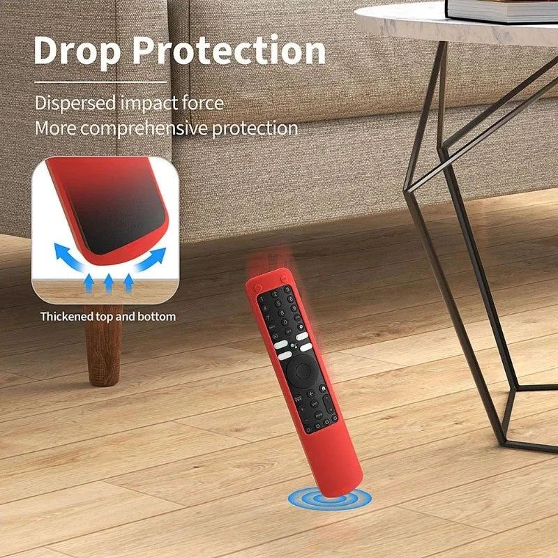 Xiaomi XMRM-ML Silicone TV Remote Cover | Anti-Drop Case Remote Control Cover Qme