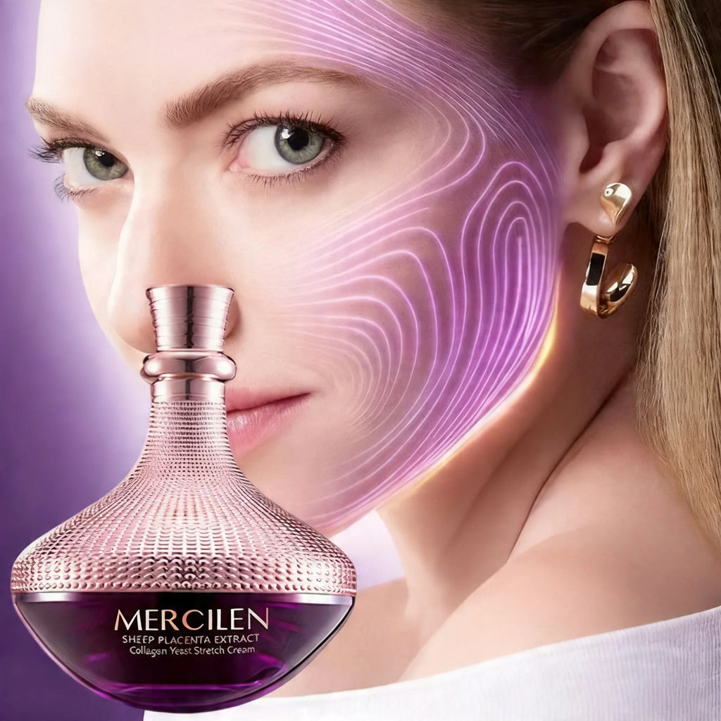 Collagen Facial Cream – Sheep Placenta & Yeast Moisturizer Facial Moisturizer Cream Qme