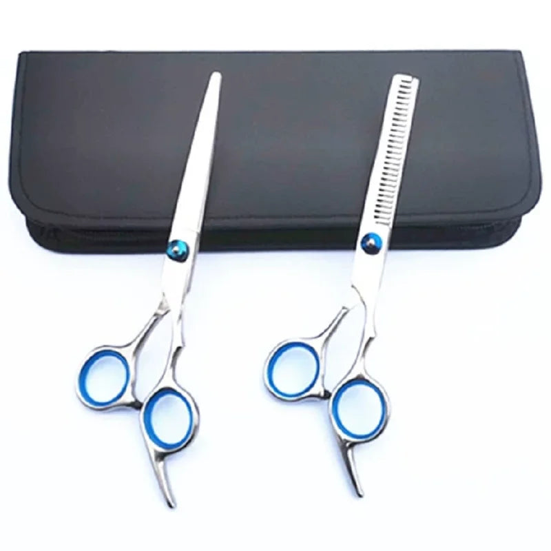 Professional Hair Cutting & Thinning Scissors – Stainless Steel Hair Cutting Scissors Qme