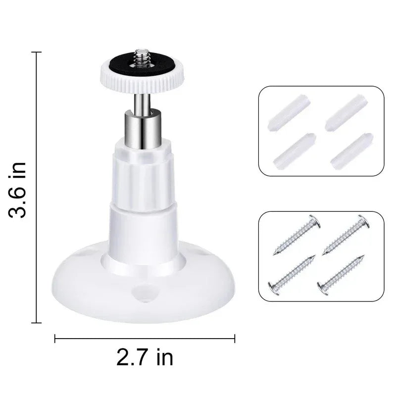 360° Rotating Camera Wall Mount Bracket – Indoor & Outdoor Camera Wall Mount Qme
