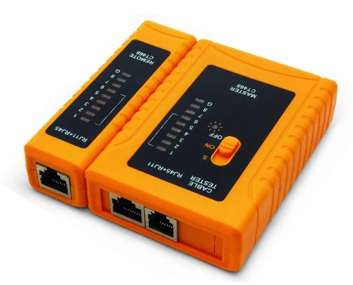 RJ45 Network Cable Tester – RJ11 RJ12 CAT5 CAT6 CAT7 UTP Network Cable Tester Qme Default Title