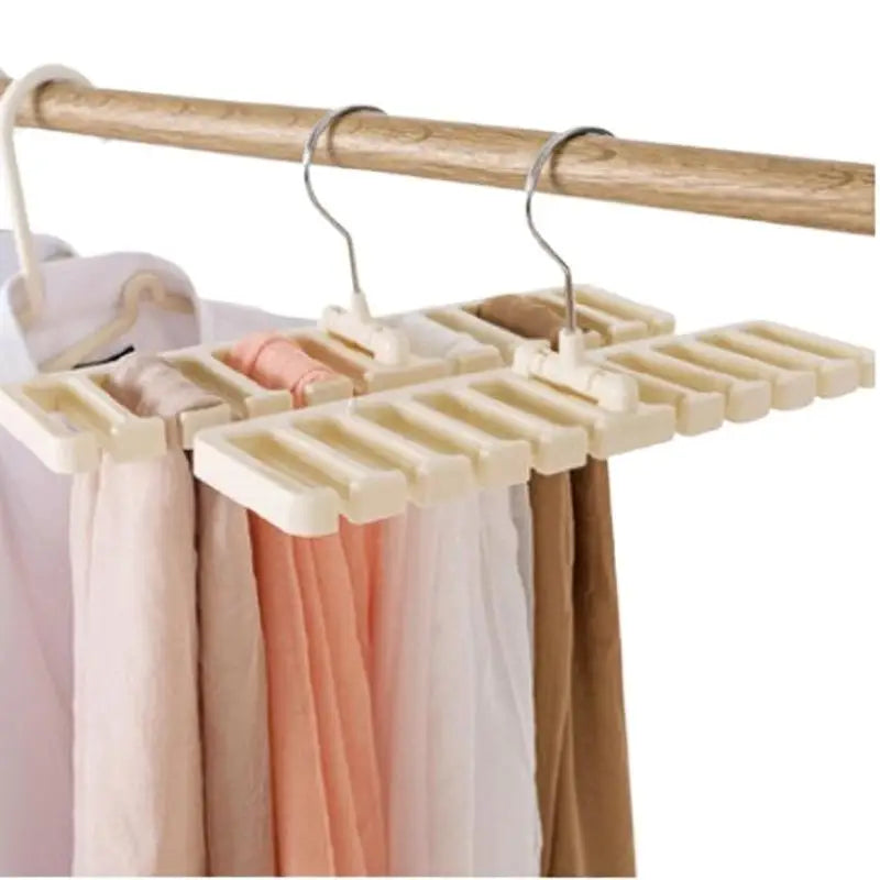 Rotating Scarf & Tie Organizer Rack | Closet Hanger Closet Organizer Rack Qme