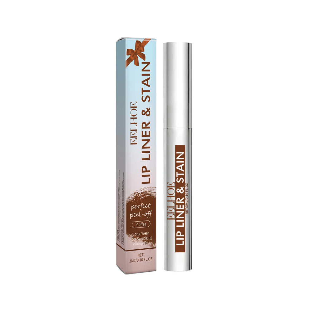 EELHOE Waterproof Peel-Off Lip Liner – 3 Matte Shades Peel-Off Lip Liner Qst Coffee