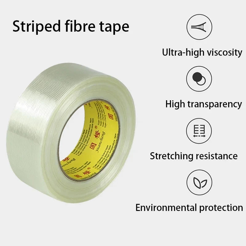 Striped Fiberglass Reinforced Tape for Toy Airplane Models Model Building Tape Qme