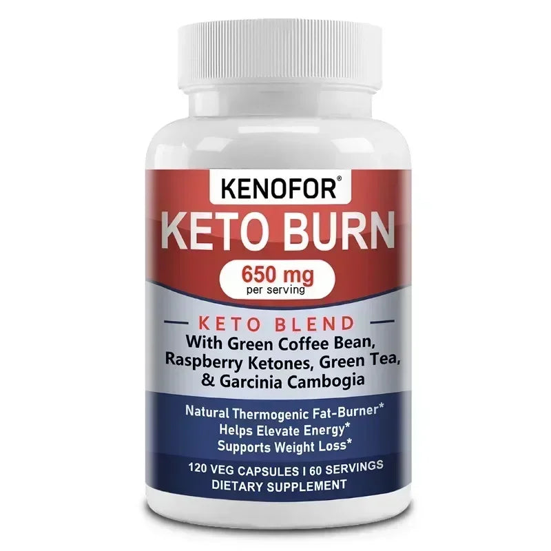 Keto BHB Capsules – Natural Energy, Focus & Wellness | 120ct Dietary Supplement Qst 120 count 3 bottle