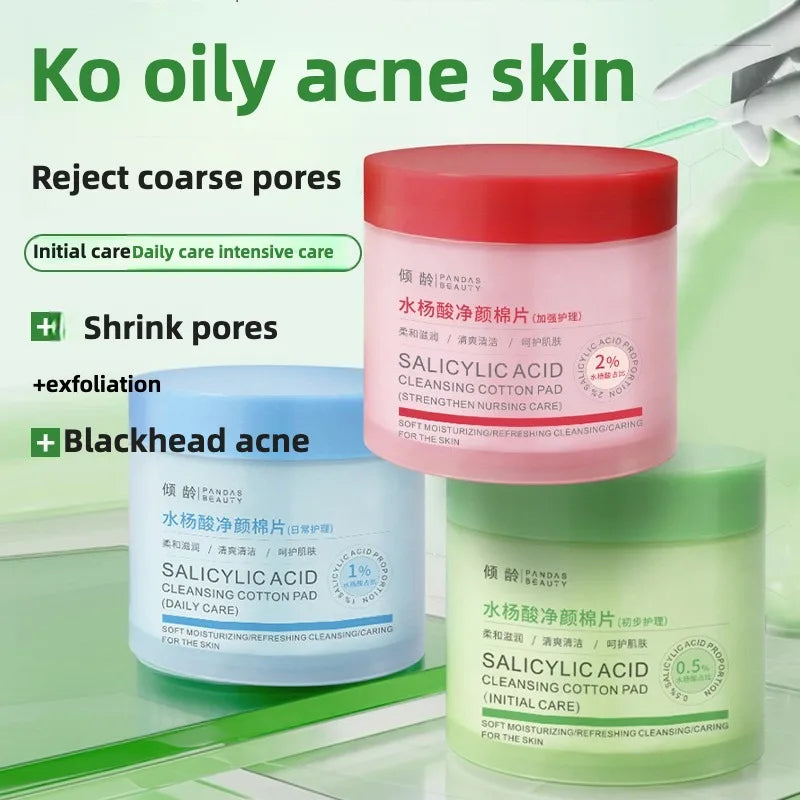 Salicylic Acid Exfoliating Face Pads – Pore & Firming Care Exfoliating Face Pads Qst