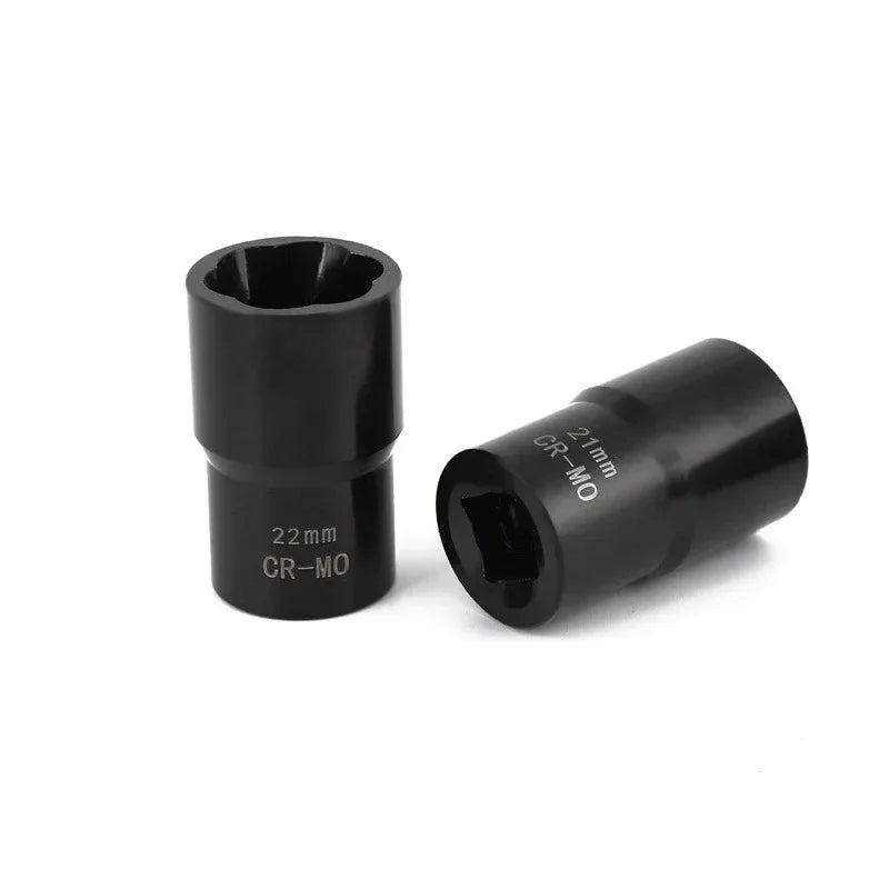 Drive Impact Bolt Nut Extractor Socket Set – Twist Lug Remover Extractor Socket Set Qme