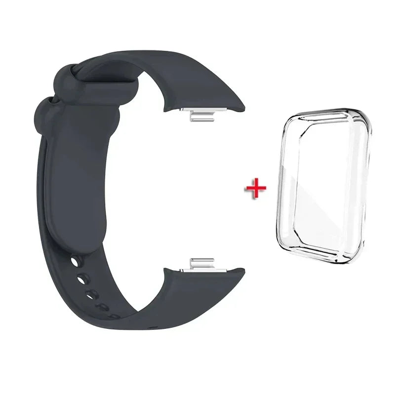 Xiaomi Mi Band 8 Silicone Strap & Protective Case – 31 Colors