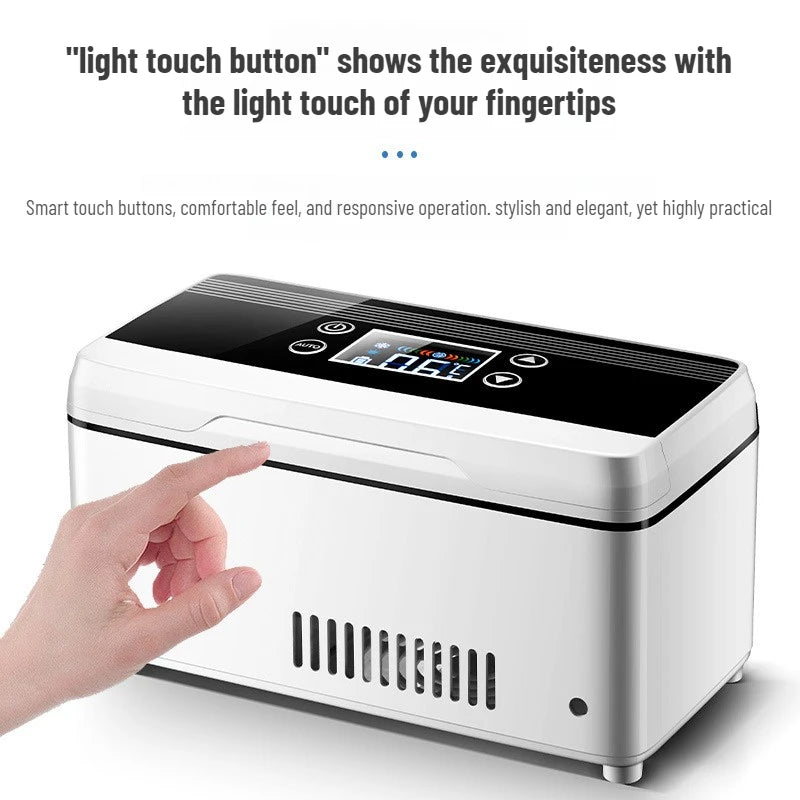 Mini Portable Refrigerator Cooler Box – 10400mAh USB Charging Portable Cooler Box Qst