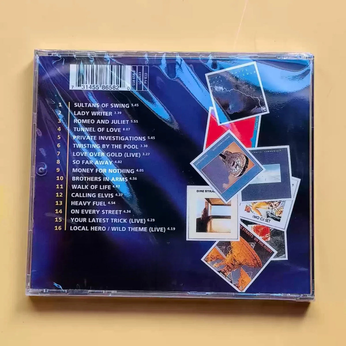 Classic Rock Compilation CD – Sultans of Swing & More Music CD Qme