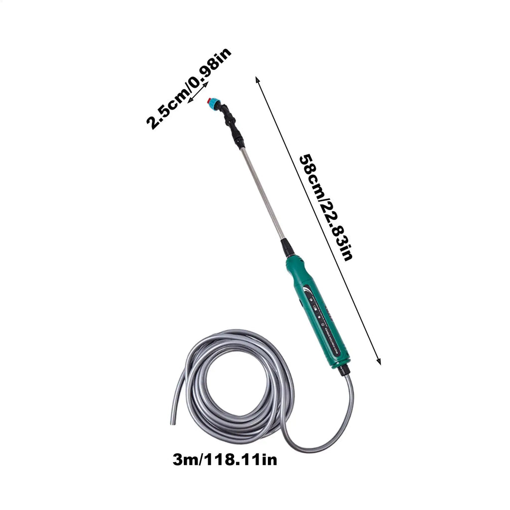 Electric Watering Wand Handheld Rechargeable Hose Sprayer Electric Watering Wand Qme