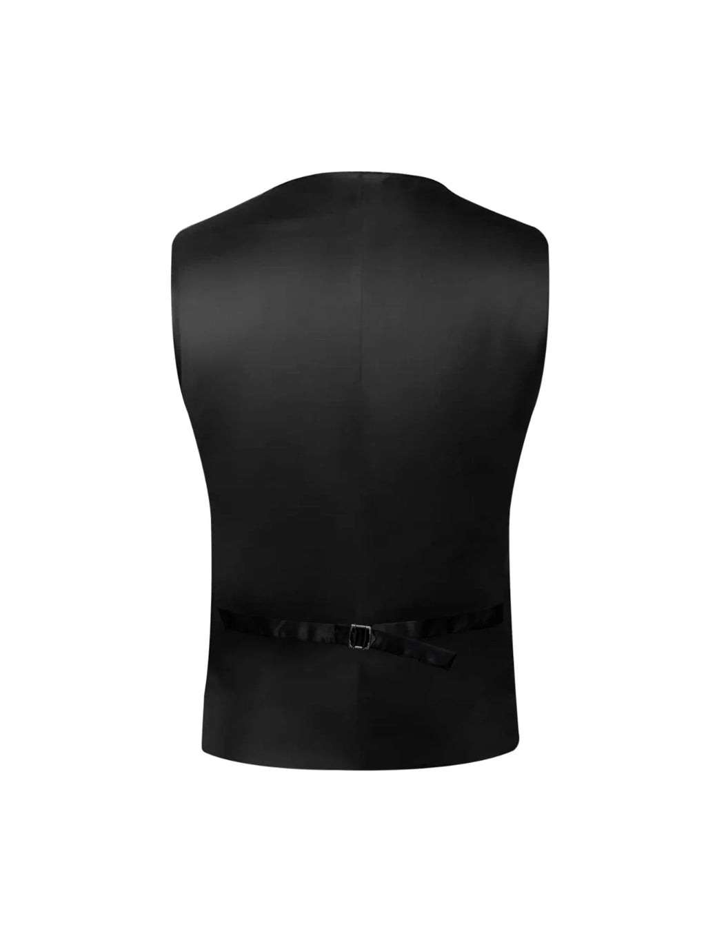 Men's Blue 3-Piece Suit Set – Vest, Tie & Pocket Square Men's Suit Set Qme