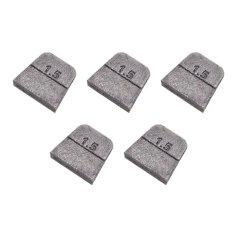Steel Handle Wedge Set for Axes, Hatchets & Mauls – 5 Pcs Axe Handle Wedge Qme As Shown 1.5P