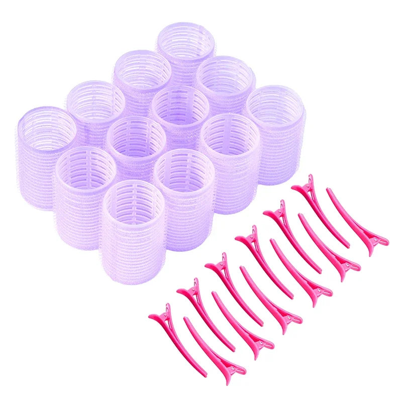 Heatless Self-Grip Hair Rollers – Clip Curlers for Volume & Curls Hair Rollers Qme
