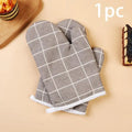 Insulated Heat-Resistant Oven Gloves – Thickened Kitchen Mitts Oven Mitts Qme B