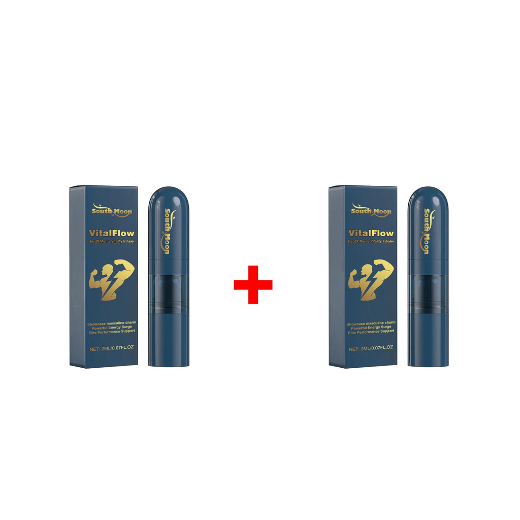 South Moon Men's Energizing Nasal Inhaler – Focus & Refresh Aromatherapy Inhaler Qst 2pcs