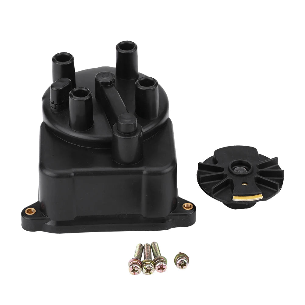Distributor Cap & Rotor Kit – Honda Civic Accord CR-V 92-00 Ignition Distributor Kit Qst black