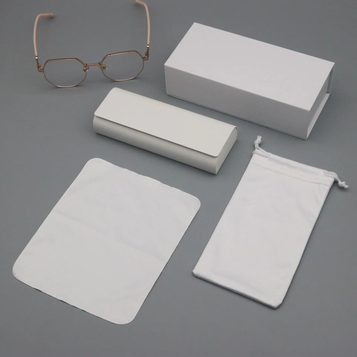 Handmade Faux Leather Eyeglass Case – Large Capacity Eyeglass Case Qme Handmade Box Set