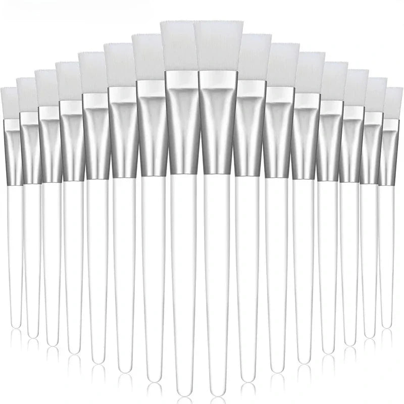 Soft Bristle Facial Mask Brush – Crystal Rod Applicator Mask Applicator Brush Qme