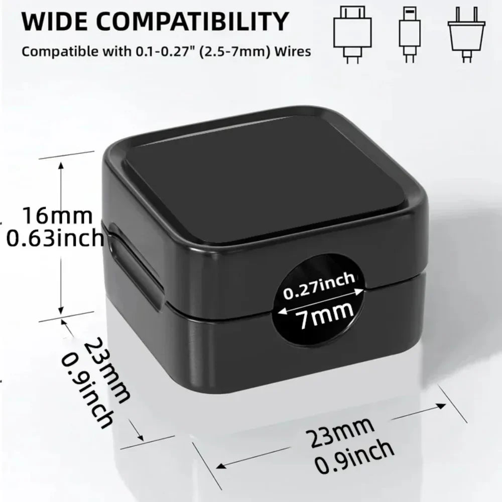 Magnetic Cable Clips Under Desk Cord Holder & Organizer Cable Clips Qme