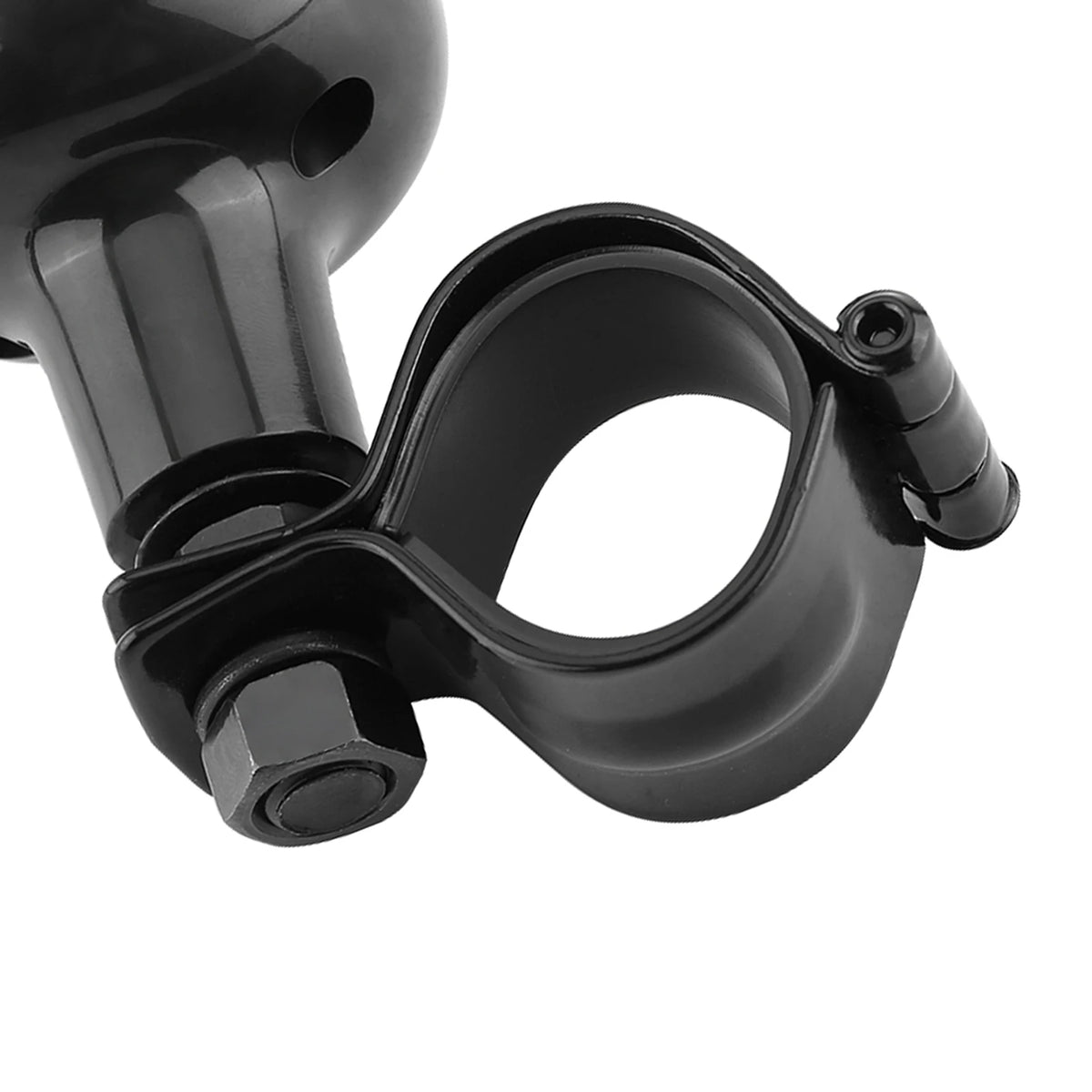Black Universal Steering Wheel Knob Spinner Ball – Car Steering Wheel Knob Qst