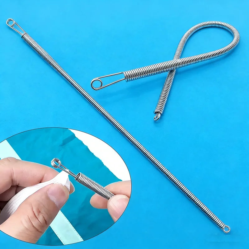 Flexible Stainless Steel Drawstring Threader – Sewing Tool Sewing Threading Tool Qst