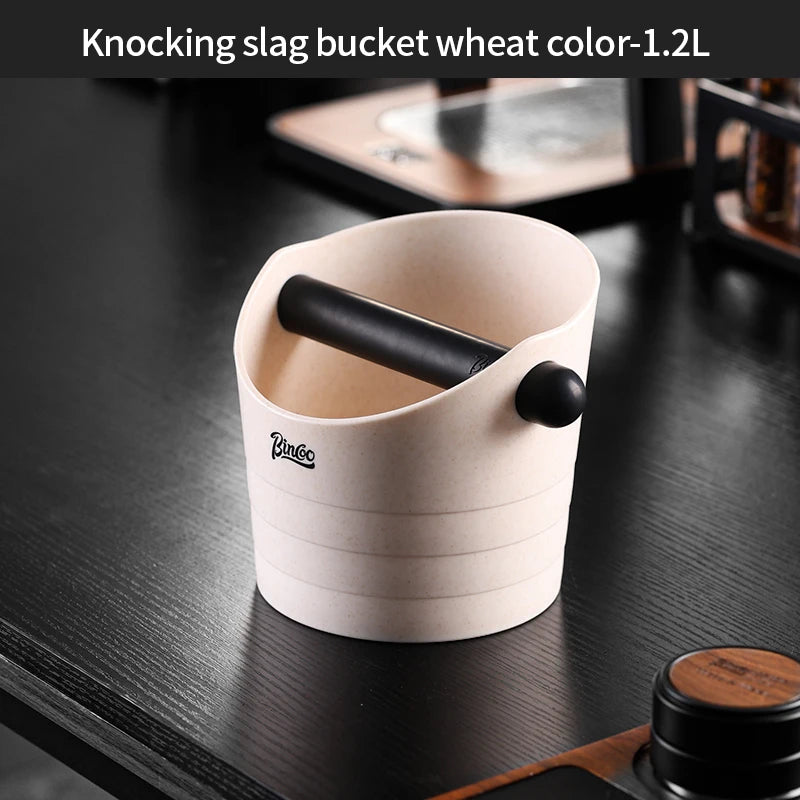 Bincoo Eco Espresso Knock Box 0.5L/1.2L – Coffee Grounds Bin Espresso Knock Box Qst 1.2L