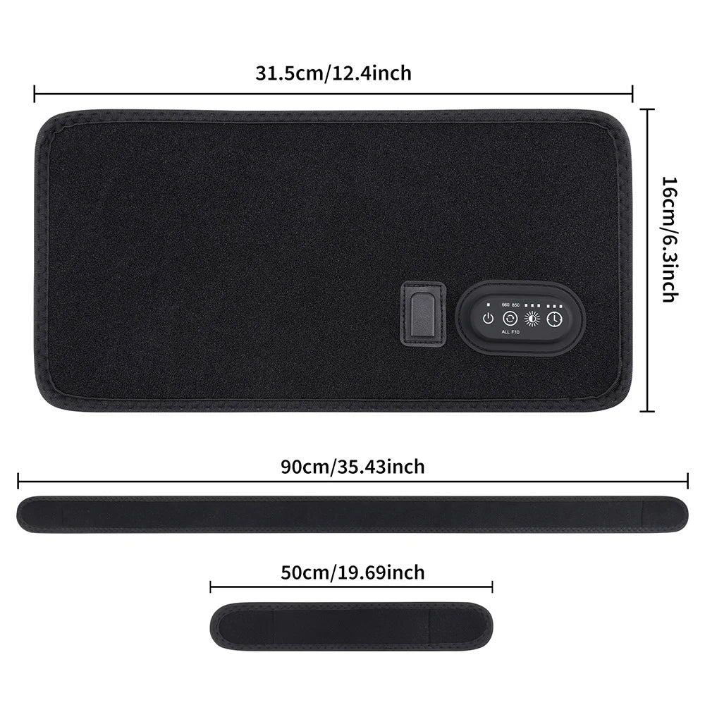 Red Light Therapy Belt 72 LEDs – 660nm & 850nm Wearable Wrap Red Light Therapy Belt Qst USB plug-in PAD