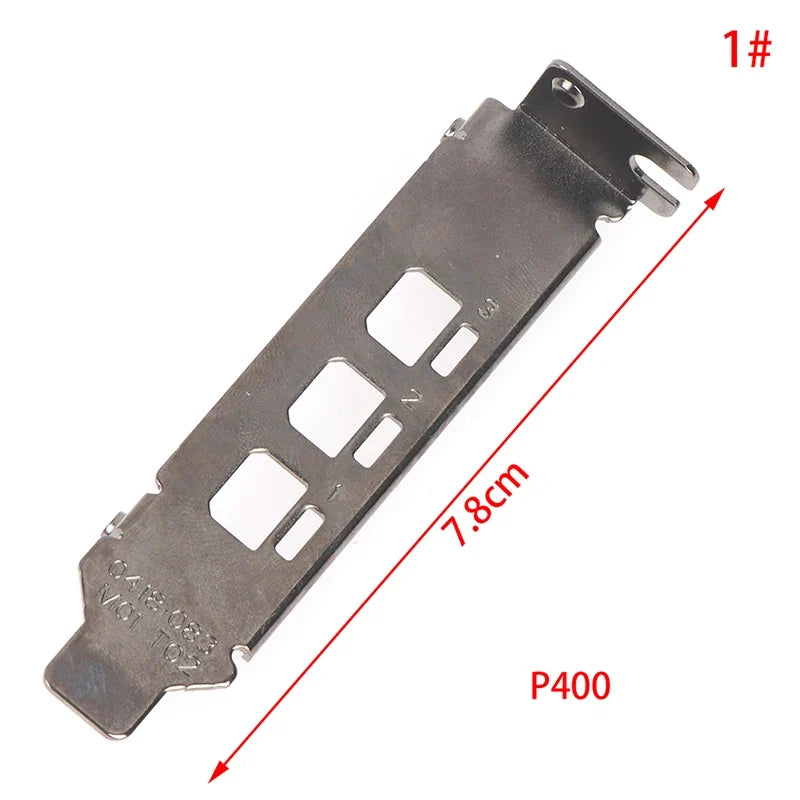 GPU Slot Bracket for NVIDIA Quadro K1200 NVS510 P400 P600 GPU Slot Bracket Qme 1