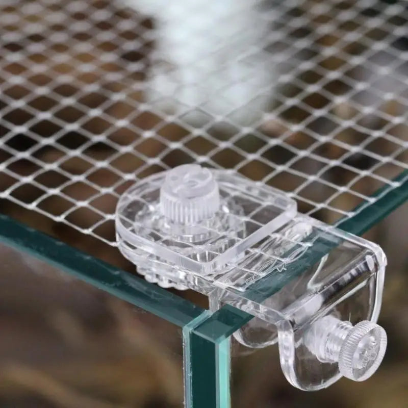 Aquarium Fish Tank Anti-Jump Mesh Cover Net – DIY Screen Aquarium Mesh Cover Qst