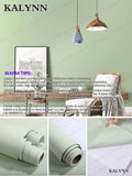 Dark Green Self-Adhesive Waterproof Vinyl Wall Contact Paper Wall Contact Paper Qme Sage Green 200cmx55cm