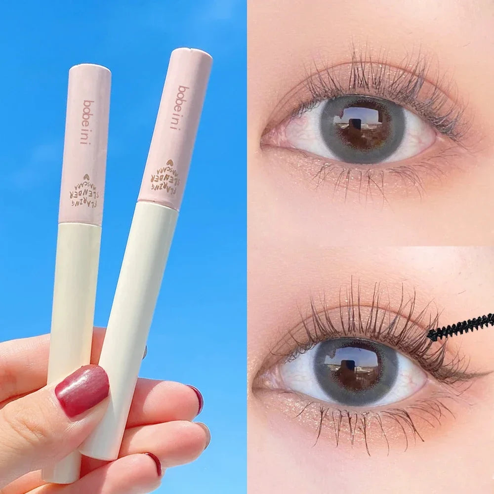 Silk Fiber Curling Mascara – Volumizing, Lengthening, Waterproof Fiber Mascara Qme