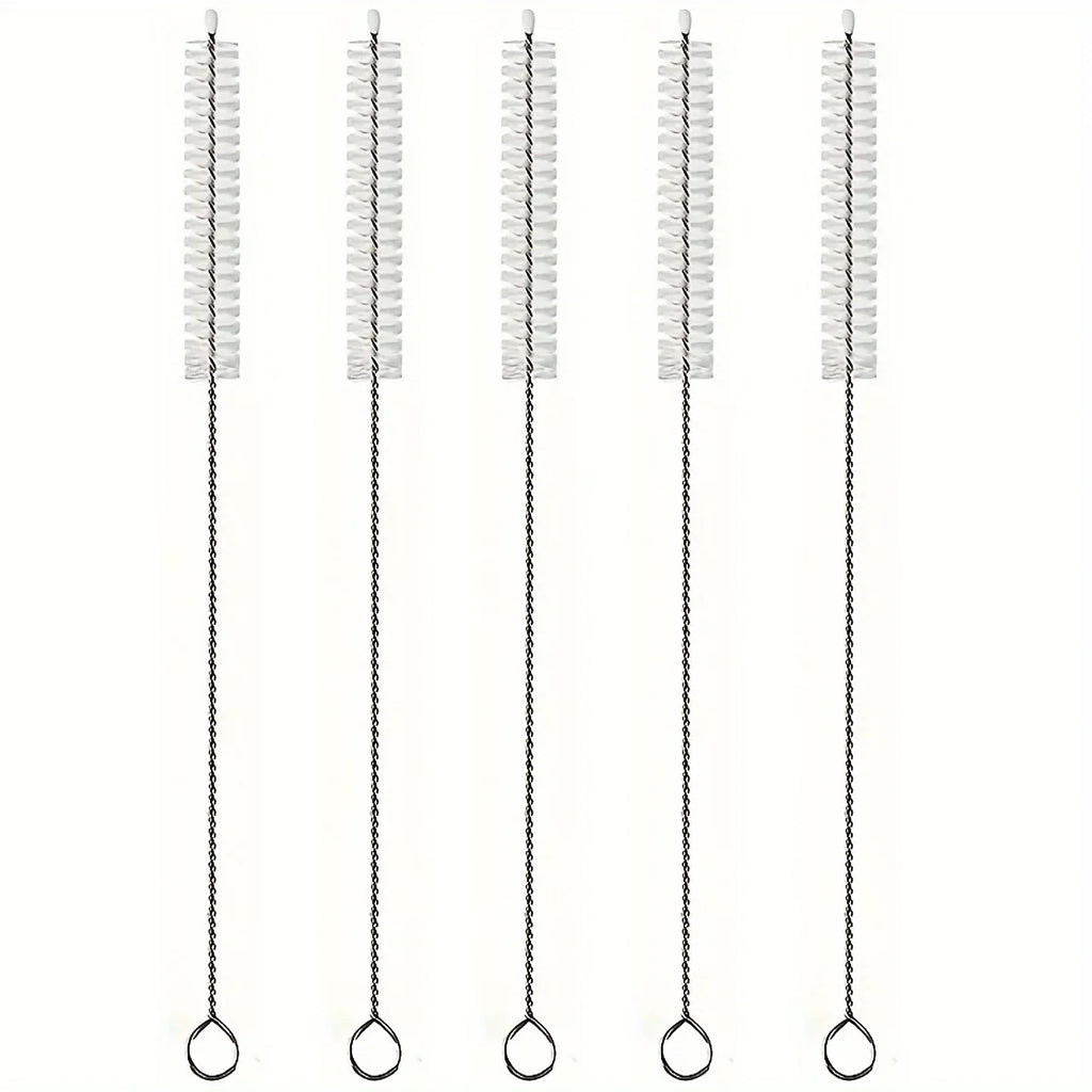 Straw Cleaning Brush – Water Bottle, Tube & Crevice Cleaner Cleaning Brush Set Qme