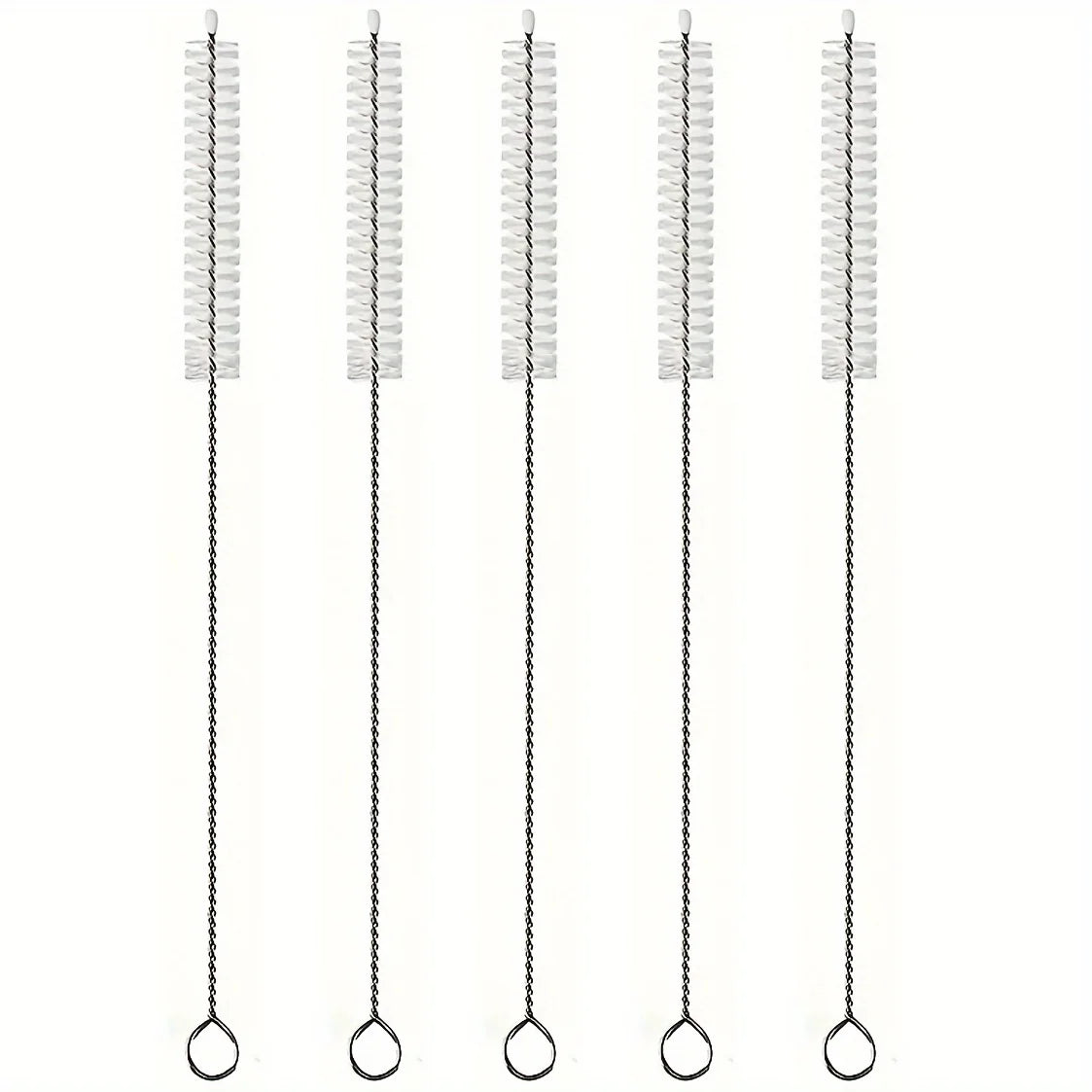 Straw Cleaning Brush – Water Bottle, Tube & Crevice Cleaner Cleaning Brush Set Qme