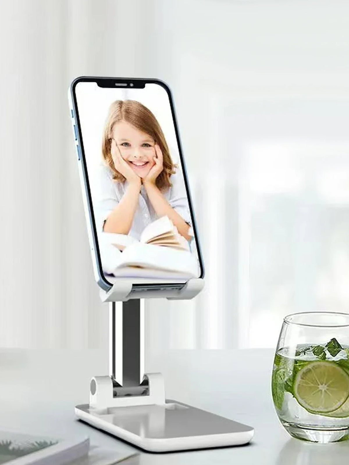 Rotating Foldable Phone Holder – Adjustable Desktop Stand Phone Stand Qme