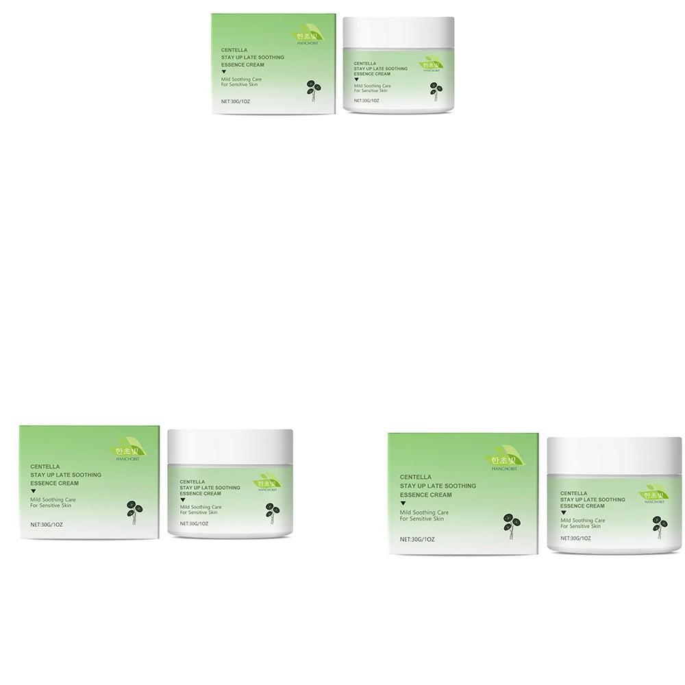 Hanchobit Centella Asiatica Soothing Essence Cream 30g Facial Essence Cream Qst 3pcs