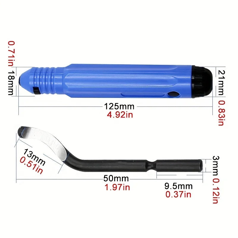 Manual Deburring Scraper & Chamfering Tool for Copper Pipe Deburring Hand Tool Qme
