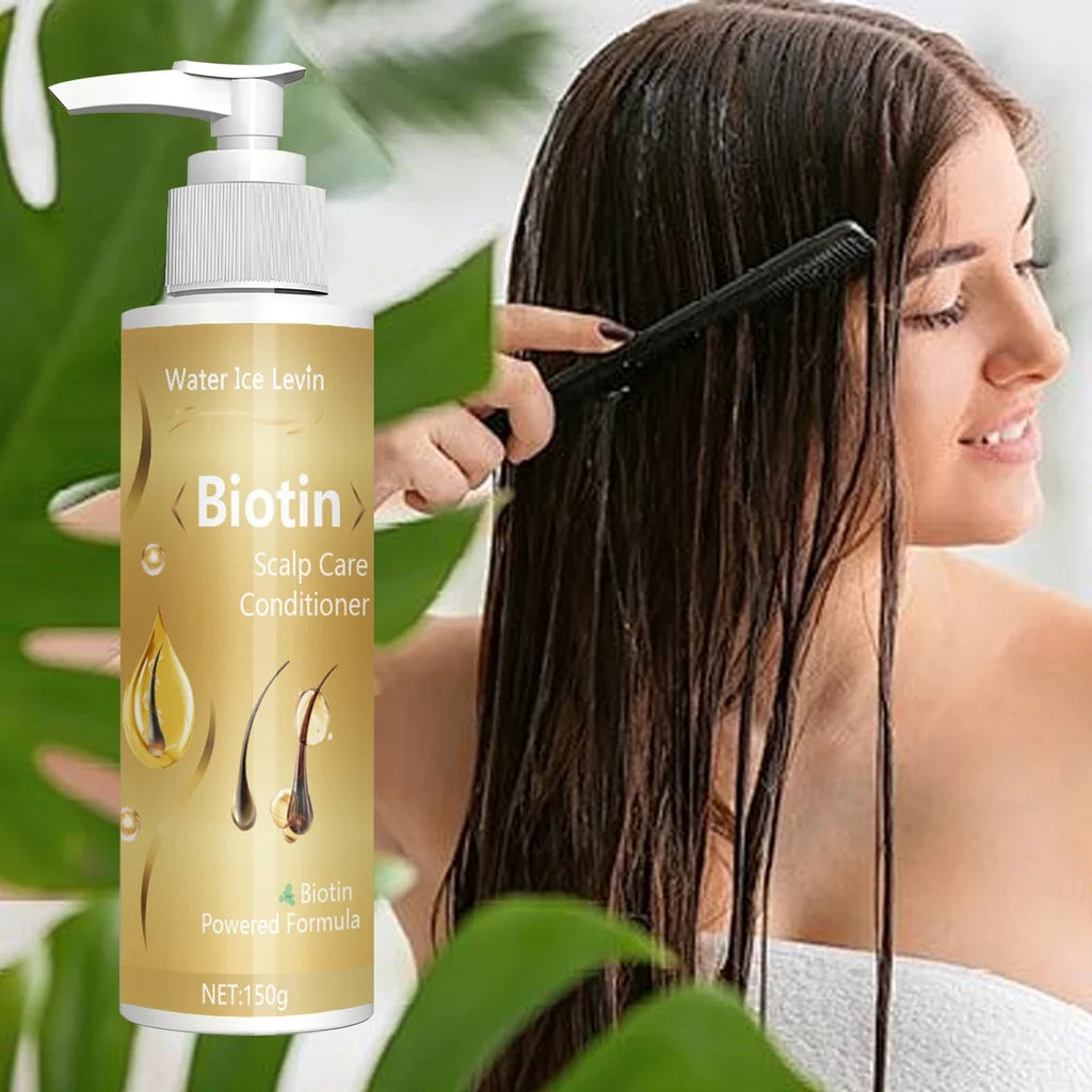 Biotin Conditioner with Collagen & Grape Seed Oil | Qme Hair Conditioner Qme