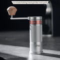 Bincoo SM01 Manual Coffee Grinder – Portable 420 Steel Hand Mill Manual Coffee Grinder Qst Silver Rose Gold