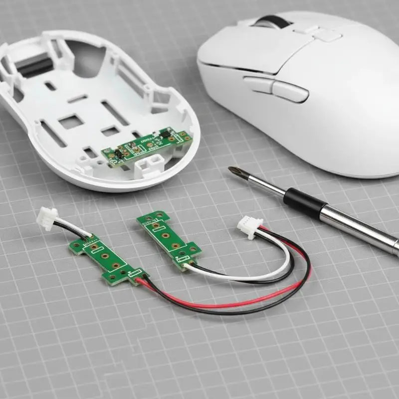 Hot-Swap Mouse Button Board PCB Micro Switch DIY Repair Mouse Repair PCB Board Qme