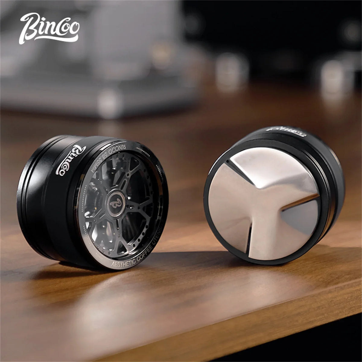 Bincoo 58mm Portafilter Leveler – Gravity Auto-Adjust Tool Portafilter Leveler Qst