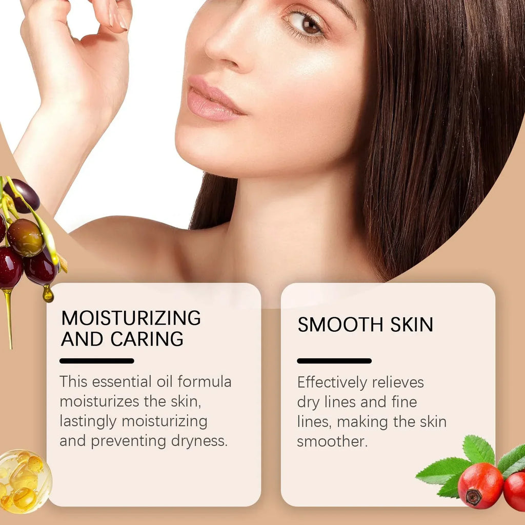 Squalane Rosehip Face Oil – Firming, Lifting & Hydrating Face Oil Qme
