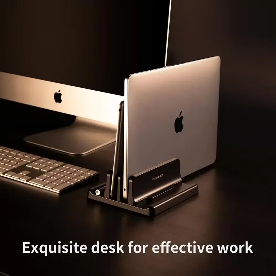 4-in-1 Portable Laptop Stand for MacBook, Tablet & Phone Laptop Stand Qst