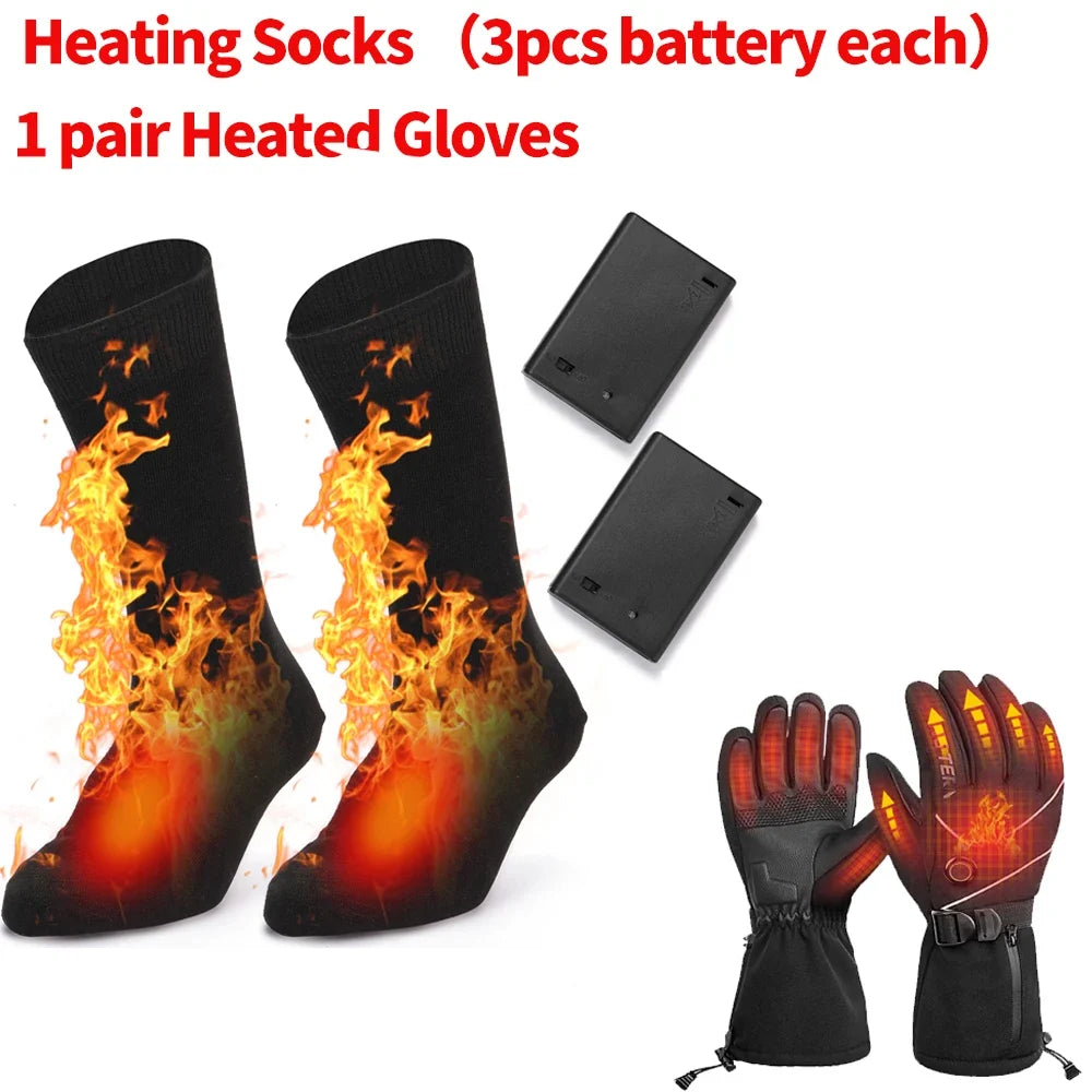 Electric Heated Socks Rechargeable USB | One Size, 6 Colors Electric Heated Socks Qme Set 2 China Mainland
