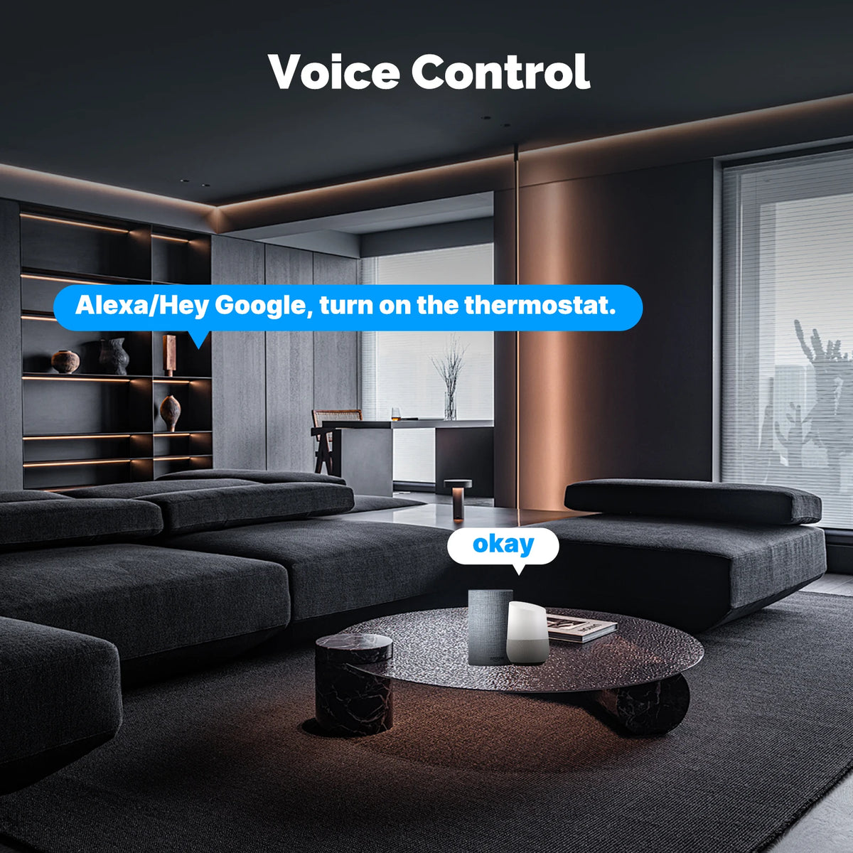 Tuya ZigBee Smart Thermostat – Alexa & Google Compatible Smart Thermostat Qst